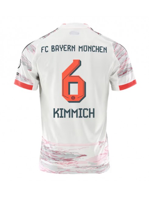 Muži Futbalové oblečenie Bayern Munich Joshua Kimmich #6 2025-26 Krátky Rukáv - Preč Muži Futbalové oblečenie Bayern Munich Joshua Kimmich #6 2025-26 Krátky Rukáv - Preč